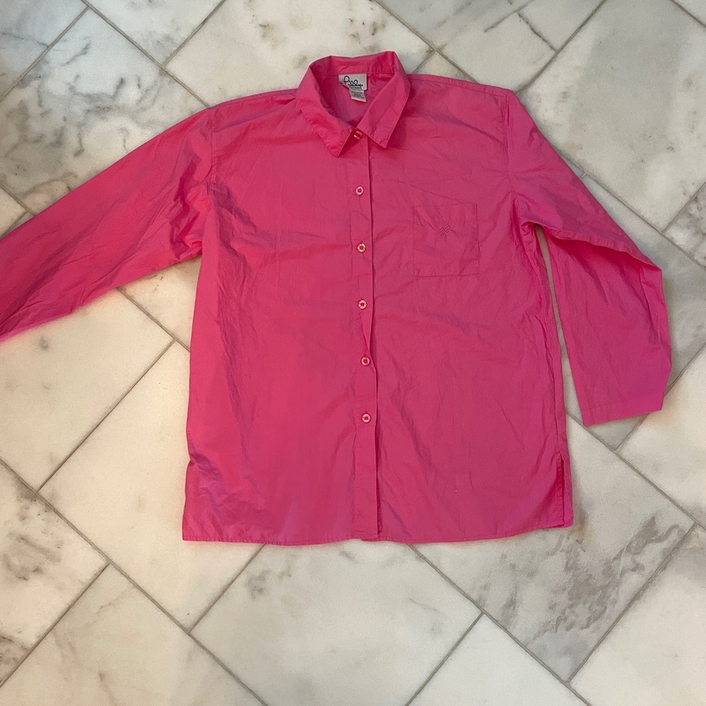Lilly Pulitzer Shirt Coverup